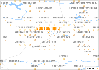 map of Bout dʼEn Haut