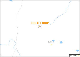 map of Boutel Ahir