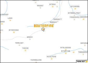 map of Bou Terfine