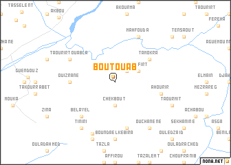 map of Boutouab