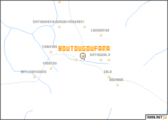 map of Boutougou Fara