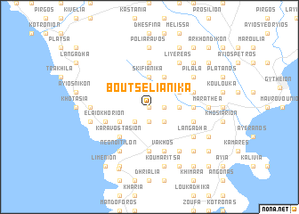 map of Boutseliánika