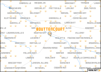 map of Bouttencourt