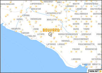 map of Bouvard