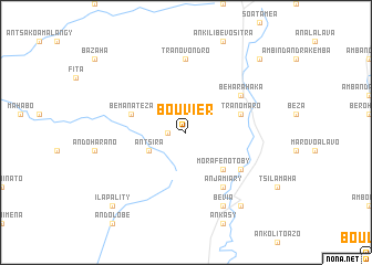 map of Bouvier