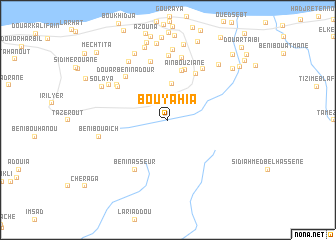 map of Bou Yahia