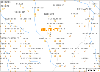 map of Bou Yahya