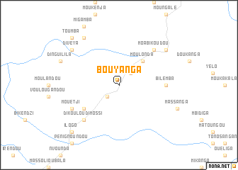 map of Bouyanga