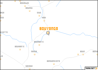 map of Bouyanga