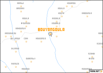 map of Bouyangoula