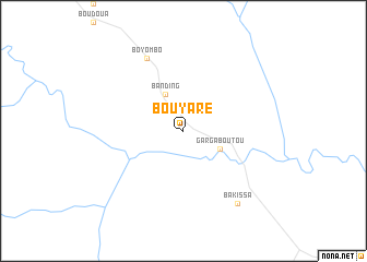 map of Bouyaré