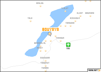 map of Bou Yaya