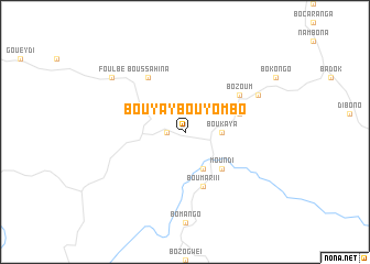 map of Bouyay-Bouyombo