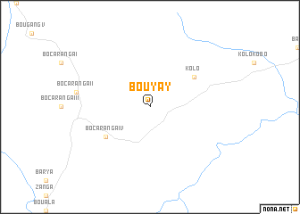 map of Bouyay