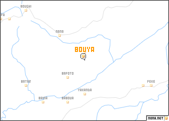 map of Bouya