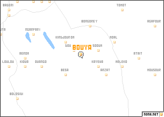 map of Bouya