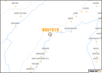 map of Bouyeye