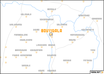 map of Bouyidala