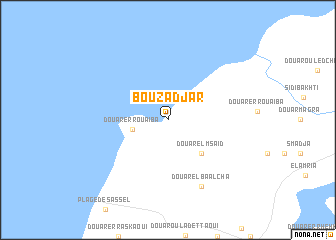 map of Bou Zadjar