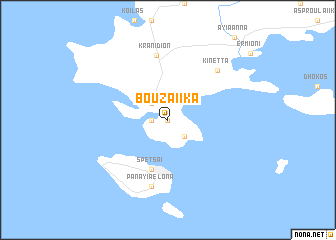 map of Bouzaíika