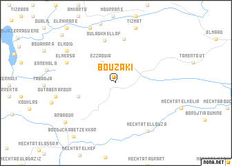 map of Bou Zaki