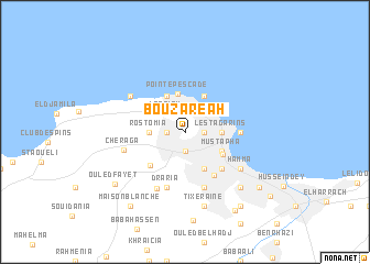 map of Bouzareah