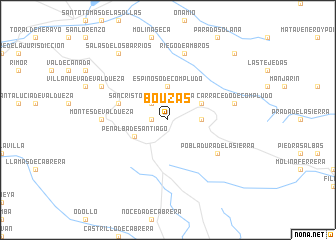 map of Bouzas