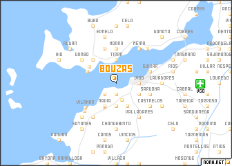 map of Bouzas