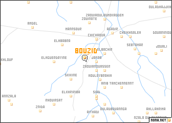 map of Bouzid