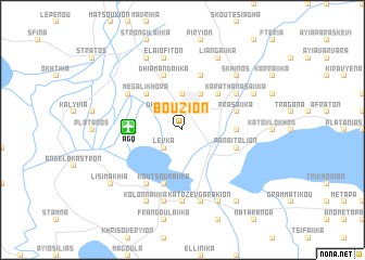 map of Boúzion