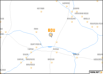 map of Bou