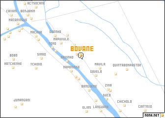 map of Bovane