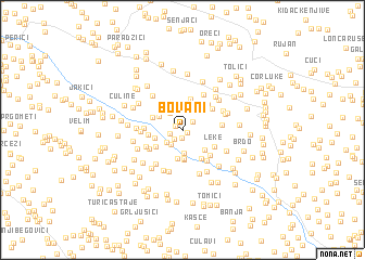 map of Bovani