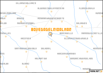 map of Bóveda del Río Almar