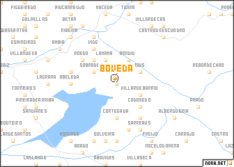 map of Bóveda