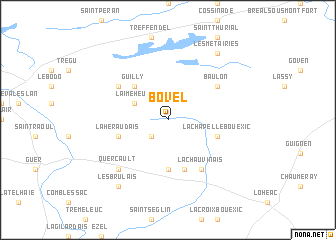 map of Bovel