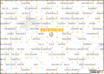 map of Bovenheide