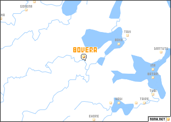 map of Bovera