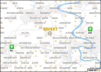 map of Bovert