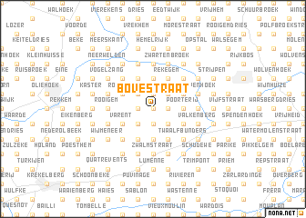 map of Bovestraat