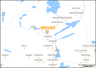 map of Boviken