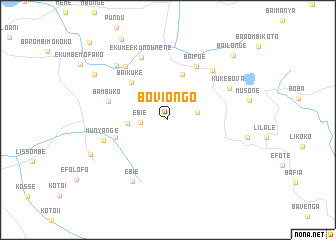 map of Boviongo
