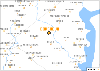 map of Bovshevo