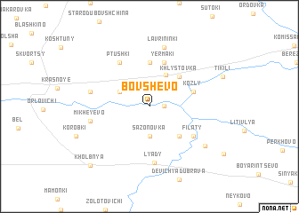 map of Bovshevo