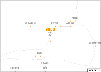 map of Bovu