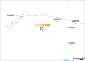 map of Bovyrino