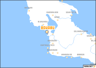 map of Bowabu