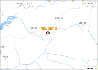 map of Bowanga