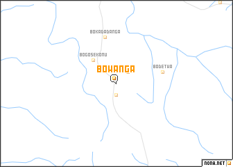 map of Bowanga