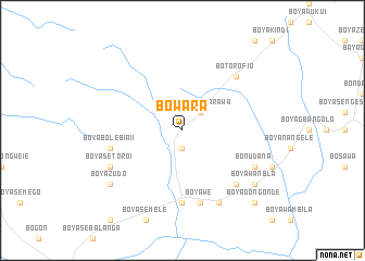 map of Bowara